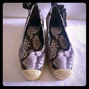 Tory Burch Heather Espadrille - Printed Satin